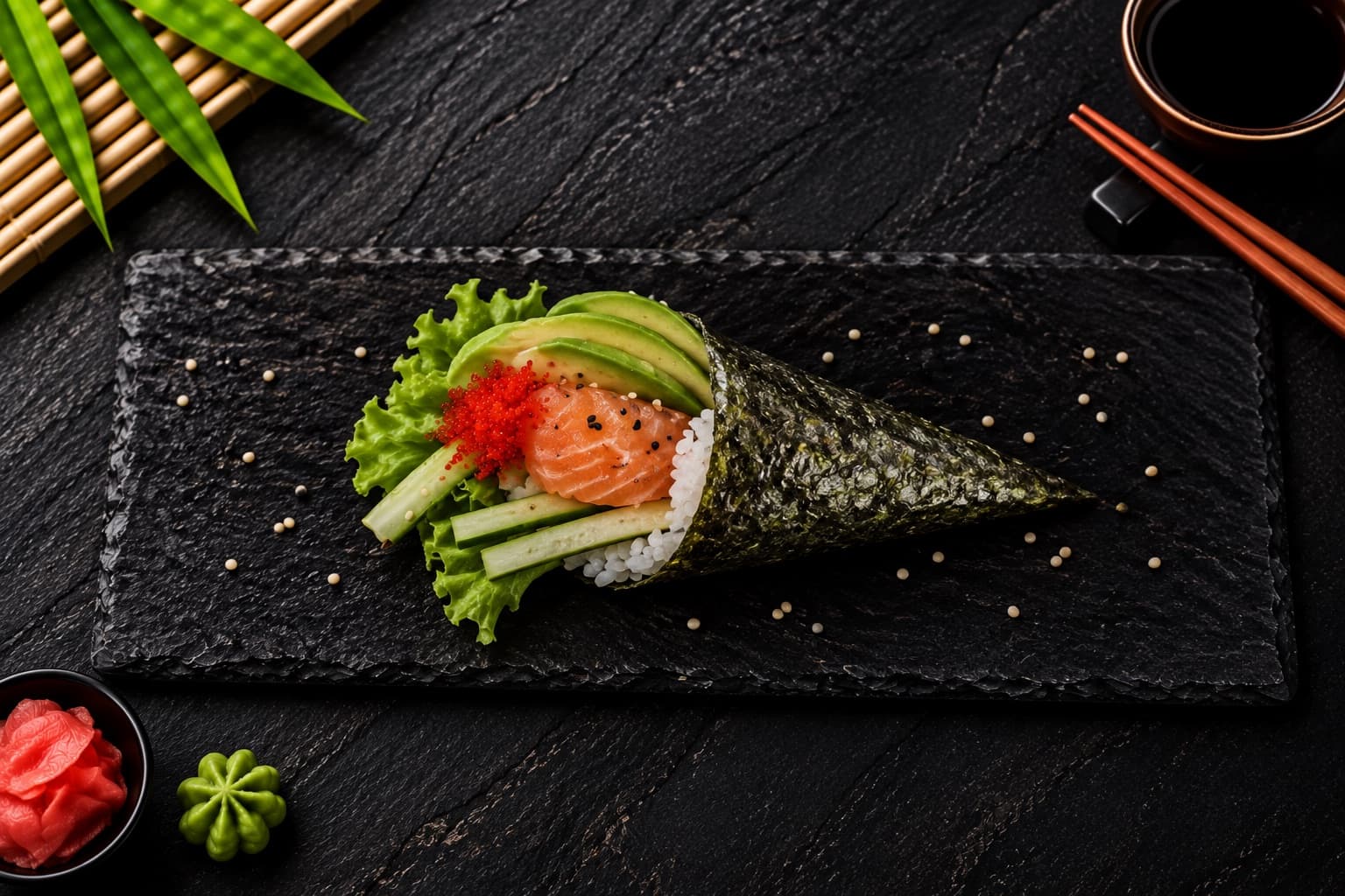 Salmon Temaki