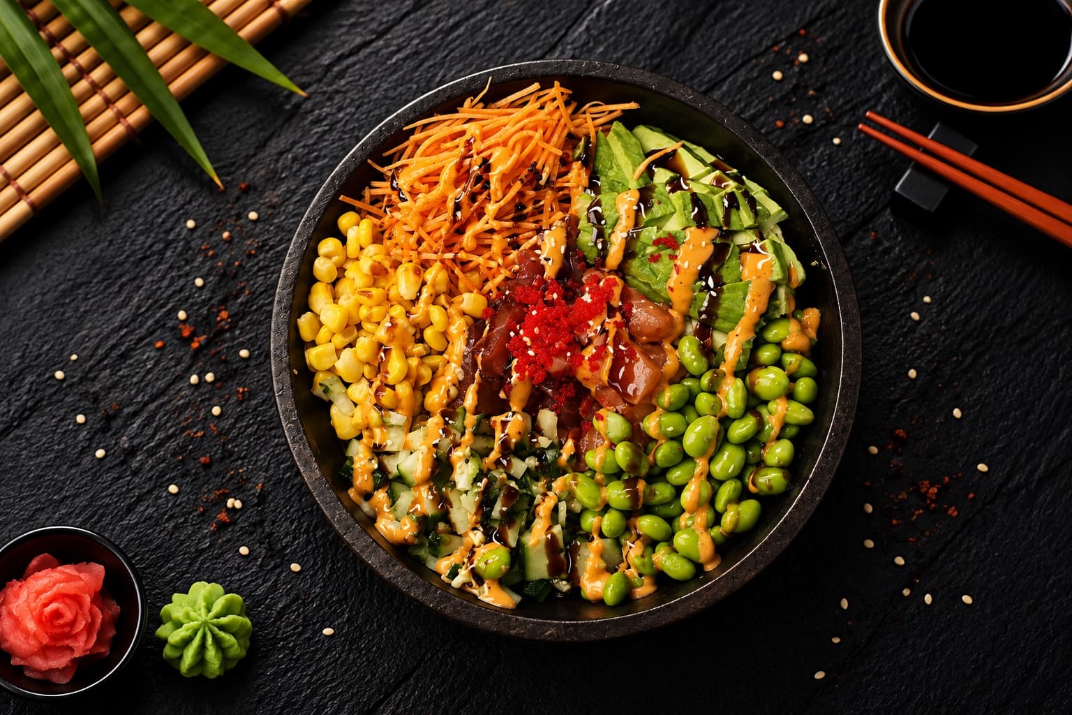 Salmon & Tuna Poke