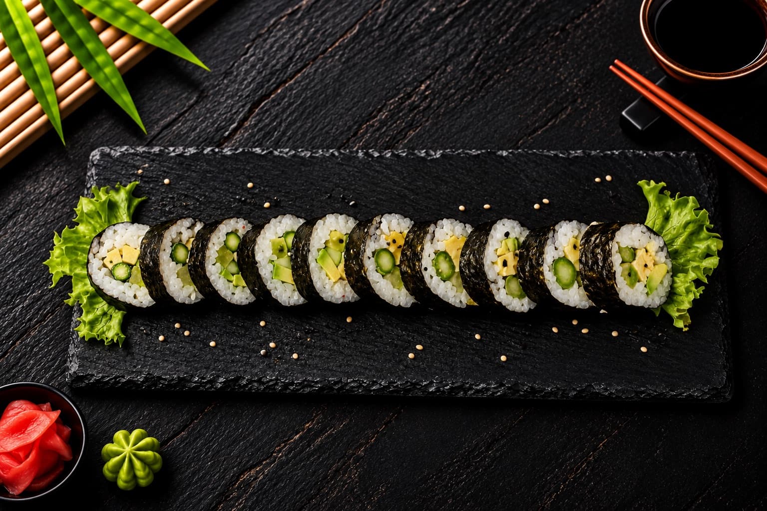 Veggie Futomaki