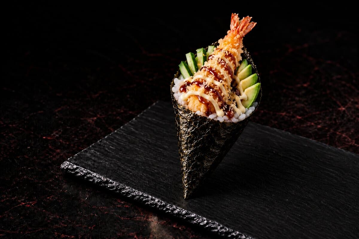 Ebi Tempura Temaki