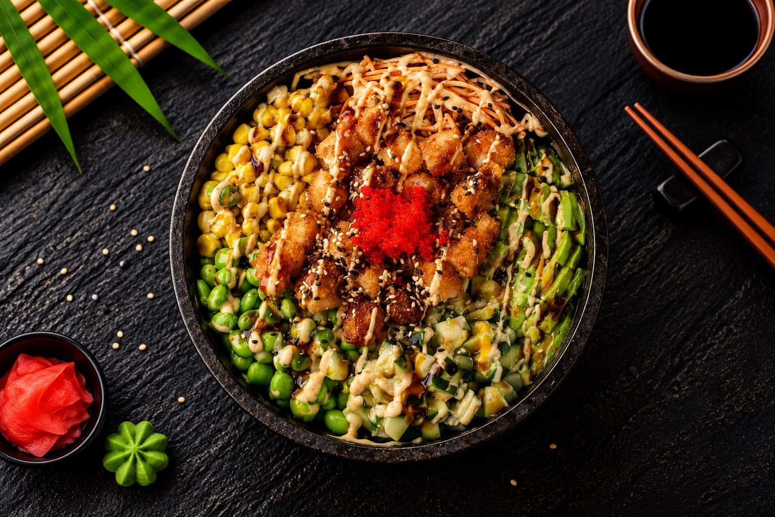Crispy Ebi Poke