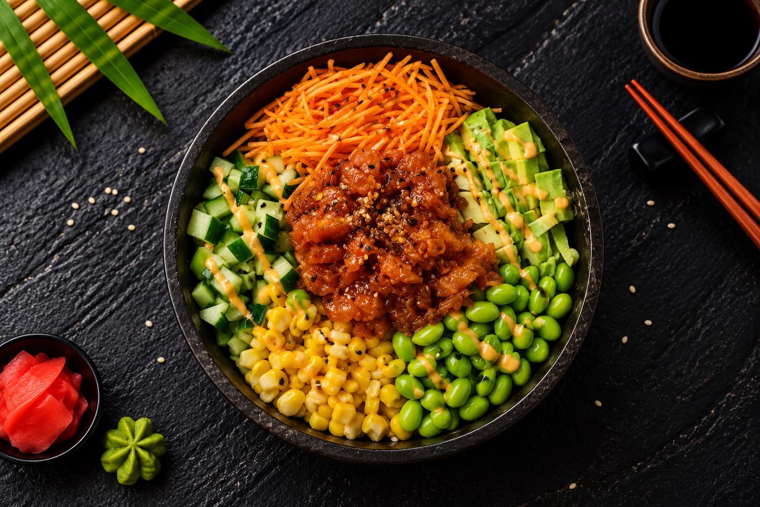 Spicy Salmon Poke