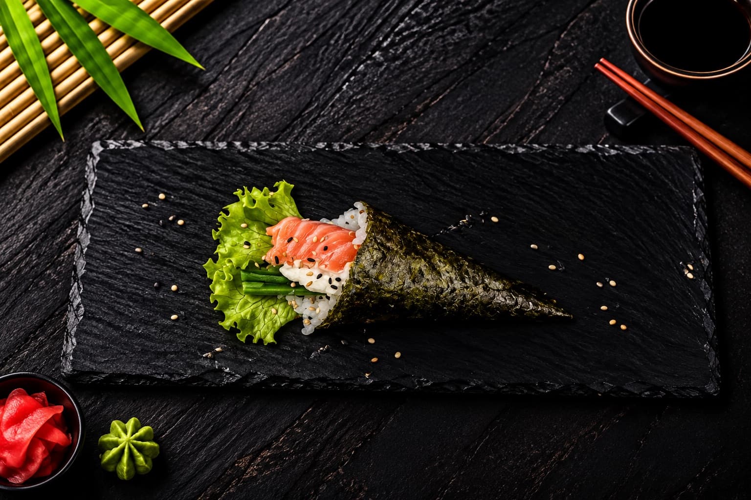 Salmon Cream Temaki